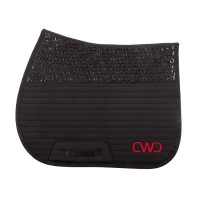 Black Jumping saddle pad