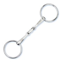 STÜBBEN Easy Control Loose Ring Snaffle, double broken