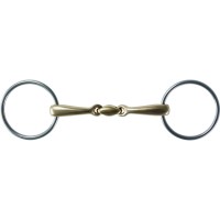 STÜBBEN Loose Ring Snaffle, double broken