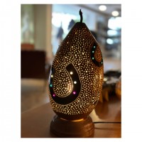 Su Kabağı Lambası - handmade - Kopya